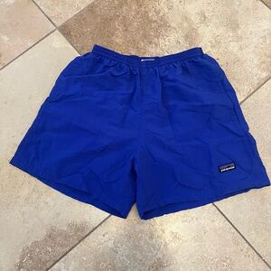 Patagonia Black and Blue Men's Shorts
